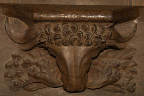 Une misricorde des siges des stalles.