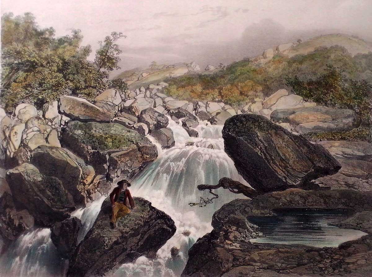  lithographie de Benoist en 1860