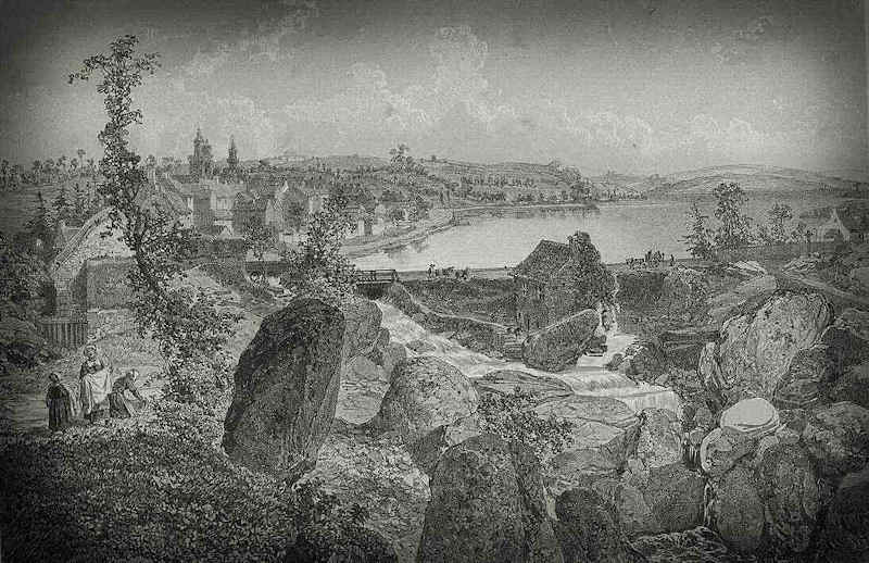 lithographie de Benoist en 1860.Collection personnelle