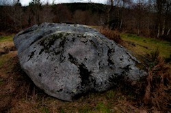 La couille de pierre. le bois sacre de l'Arkellen.