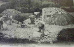 l' exploitation du granit au Huelgoat