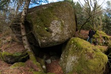 Un chaos de rochers sur le hent al louarn